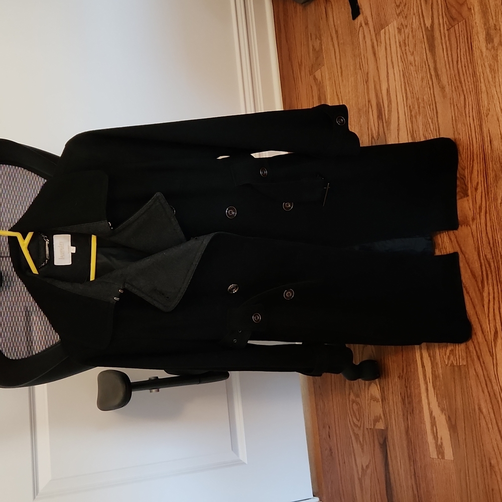 Black Laundry Pea Coat
